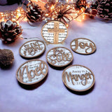 CHRISTMAS SONG ORNAMENTS  |  Multiple Options!!   {preorder}