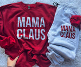 S-4X Traditional MAMA CLAUS Set, Crew, OR Joggers   {Nov Preorder}