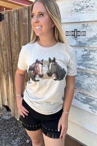 Horsin' Around Tee  |  S-3X