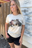 Horsin' Around Tee  |  S-3X