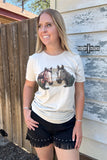 Horsin' Around Tee  |  S-3X