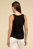 V Neck Sleeveless Cami Top