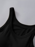 Round Neck Tank with Bra