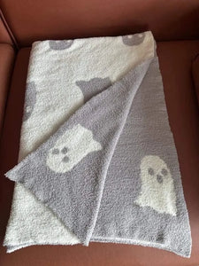 The Grey Boo Blanket *Final Sale*  (Preorder)