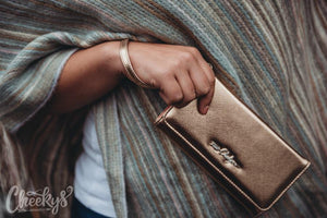 Cheekys Brand ~ Kate Rose Gold Wallet
