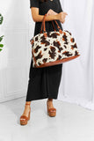 Animal Print Plush Weekender Bag  |  2 Colors!