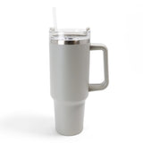 40oz Double Wall Stainless Steel Vacuum Tumbler With Handle