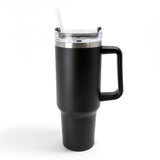 40oz Double Wall Stainless Steel Vacuum Tumbler With Handle
