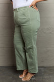 Judy Blue Sage High Waist Front Seam Straight Fit Jeans  |  0/24-15/32 & 14W-22W