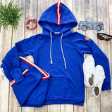 Pullover Hoodie - USA Blue  |  XS-2X