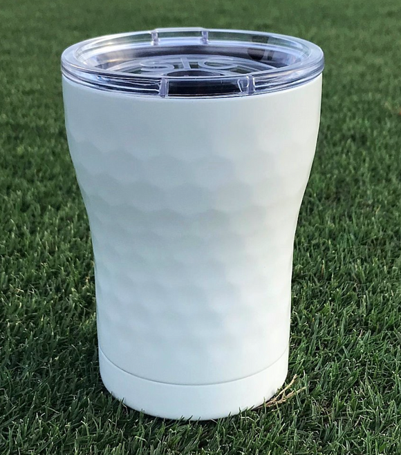 Golf Ball Pattern SIC Triple Insulated Tumbler