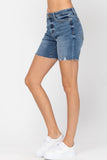 Judy Blue High-Waist Mid-Thigh Shorts    150052