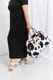 Animal Print Plush Weekender Bag  |  2 Colors!