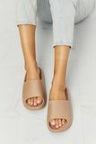 NOOK JOI In My Comfort Zone Slides in Beige | Sizes 6 - 10