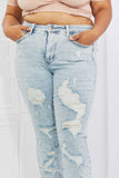 Judy Blue Tiana High Waisted Distressed Skinny Jeans | 0/24-15/32 - 14W-24W