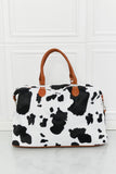 Animal Print Plush Weekender Bag  |  2 Colors!