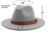 Belted Fedora Hat  |  3 Colors!